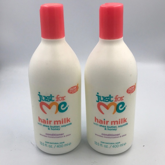 Lot of 2 Just for Me Hair Milk Conditioner - Picture 1 of 3